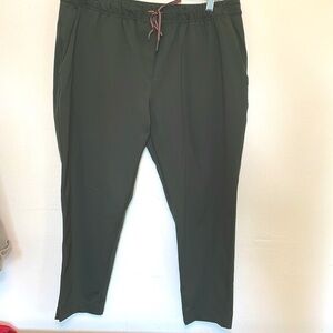 lululemon athletica Dark Olive Green Straight Leg Pants